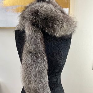 Real Fox Fur Scarf - image 1